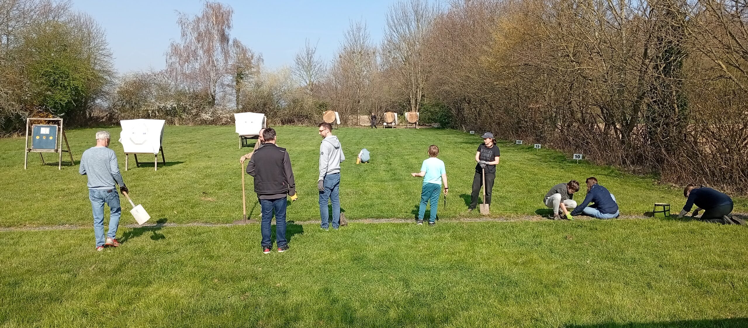 Vorbereitung der Aussensaison